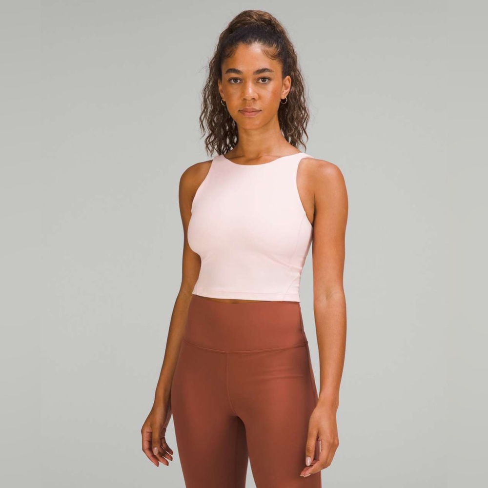LULULEMON ALIGN™ HIGH-NECK TANK TOP- STRAWBERRY MILKSHAKE